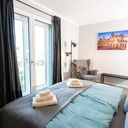 Supreme City Dream Mit Terrasse Und Parkplatz - 110M² Dresda Esterno foto